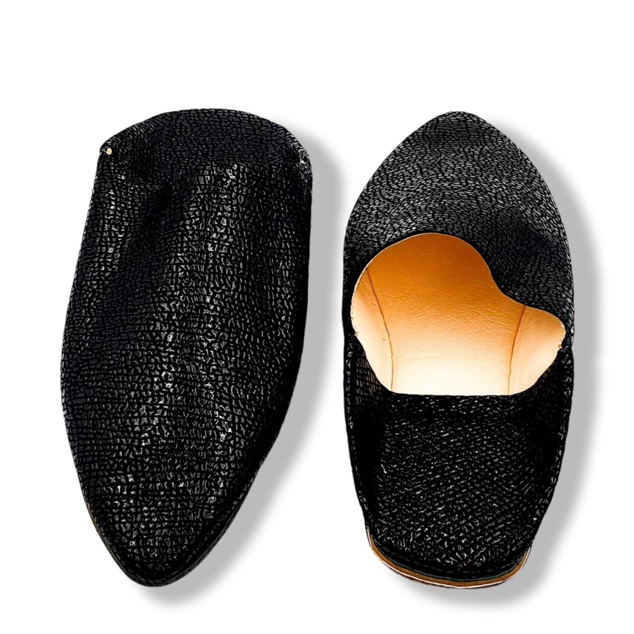 Babouche cuir dague blaky Babouche cuir dague blaky